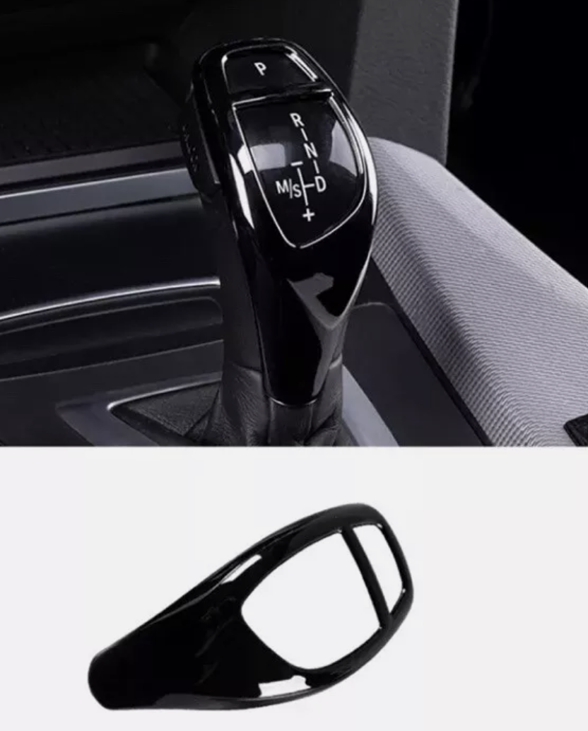 Gloss Black Automatic Gear Knob Trim Cover for BMW 1 2 3 5 7 X Series