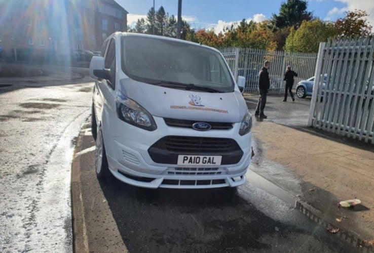 FORD TRANSIT CUSTOM- FRONT SPLITTER FOR PREFACELIFT (ST) 2012-2018
