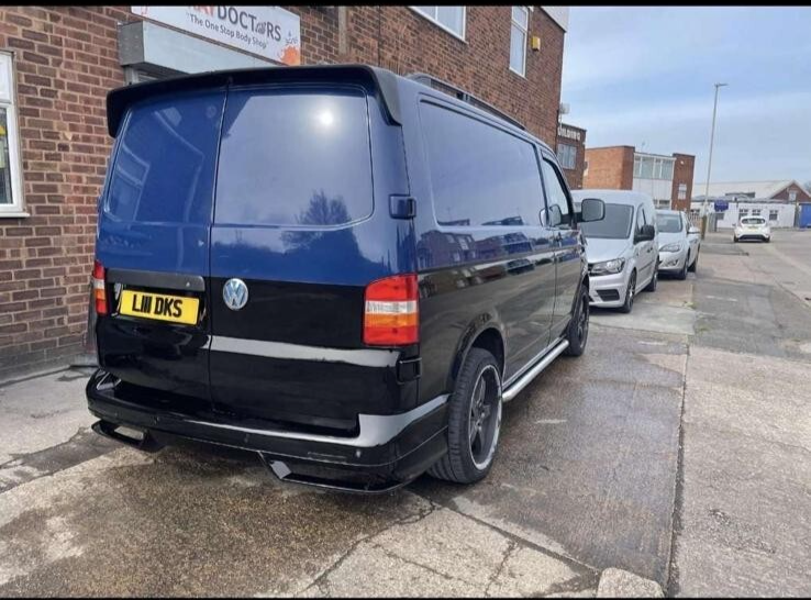 VW T5- REAR SPLITTER (GTX) 2003- 2015