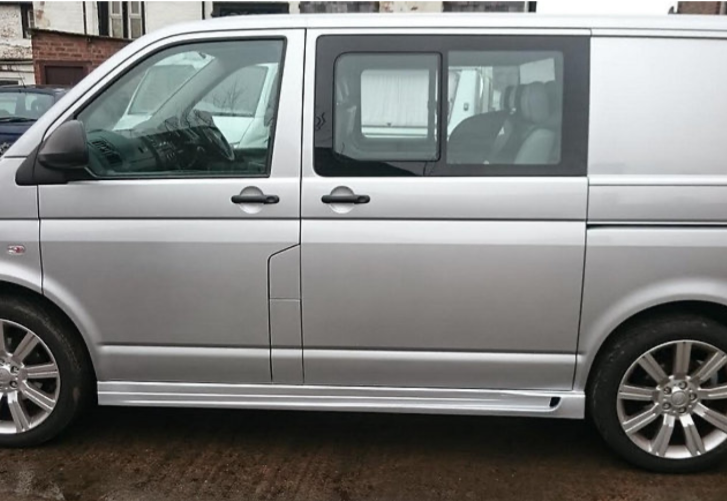 VW T5 , T6- Side Skirts (GTX), only for SWB