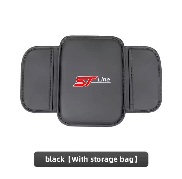 Car Leather Armrest Box Protective Pad for Ford ST Line, Edge,  Transit, Kuga