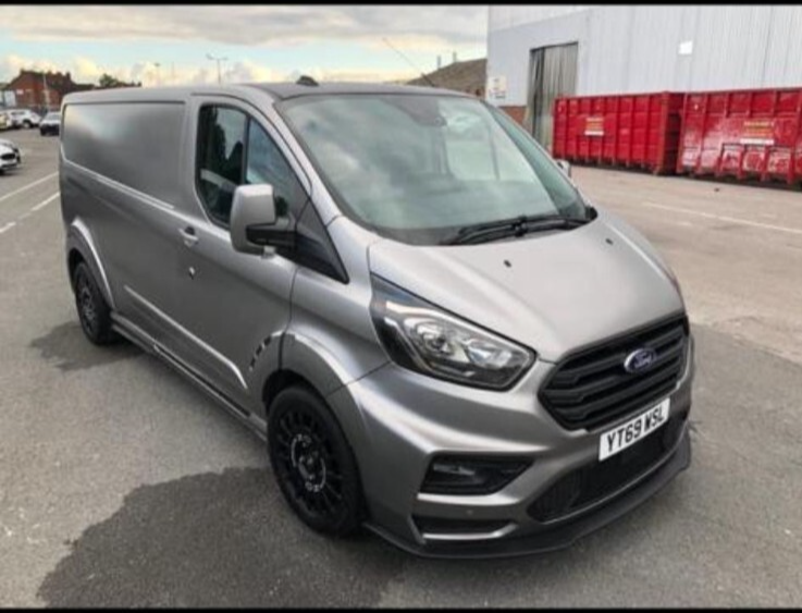 FORD TRANSIT CUSTOM- FACELIFT FRONT SPLITTER FOR MSRT