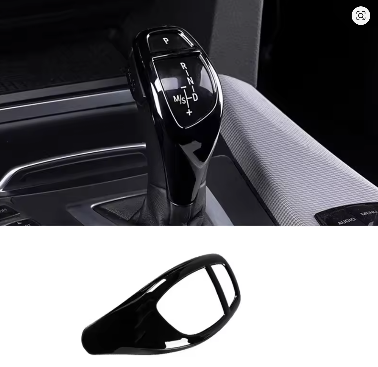 Gloss Black Automatic Gear Knob Trim Cover for BMW 1 2 3 5 7 X Series