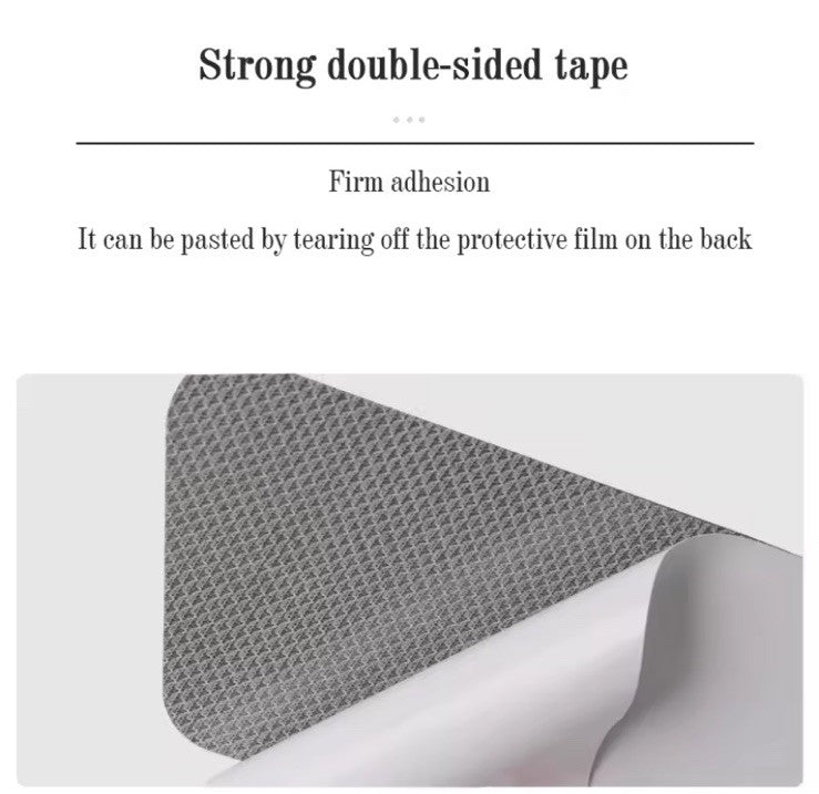 4PCS Carbon Fibre Effect Car Door Sill Protective Strips For Peugeot 3008