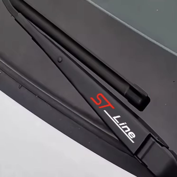 4PC Ford Focus Fiesta Kuga Puma ST Line Car Windshield Wiper Stickers
