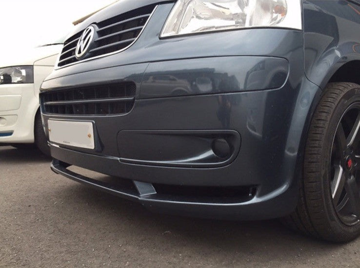 VW T5- Front splitter NEW GERMAN STYLE Only for Prefacelift Caravelle 2003-2009