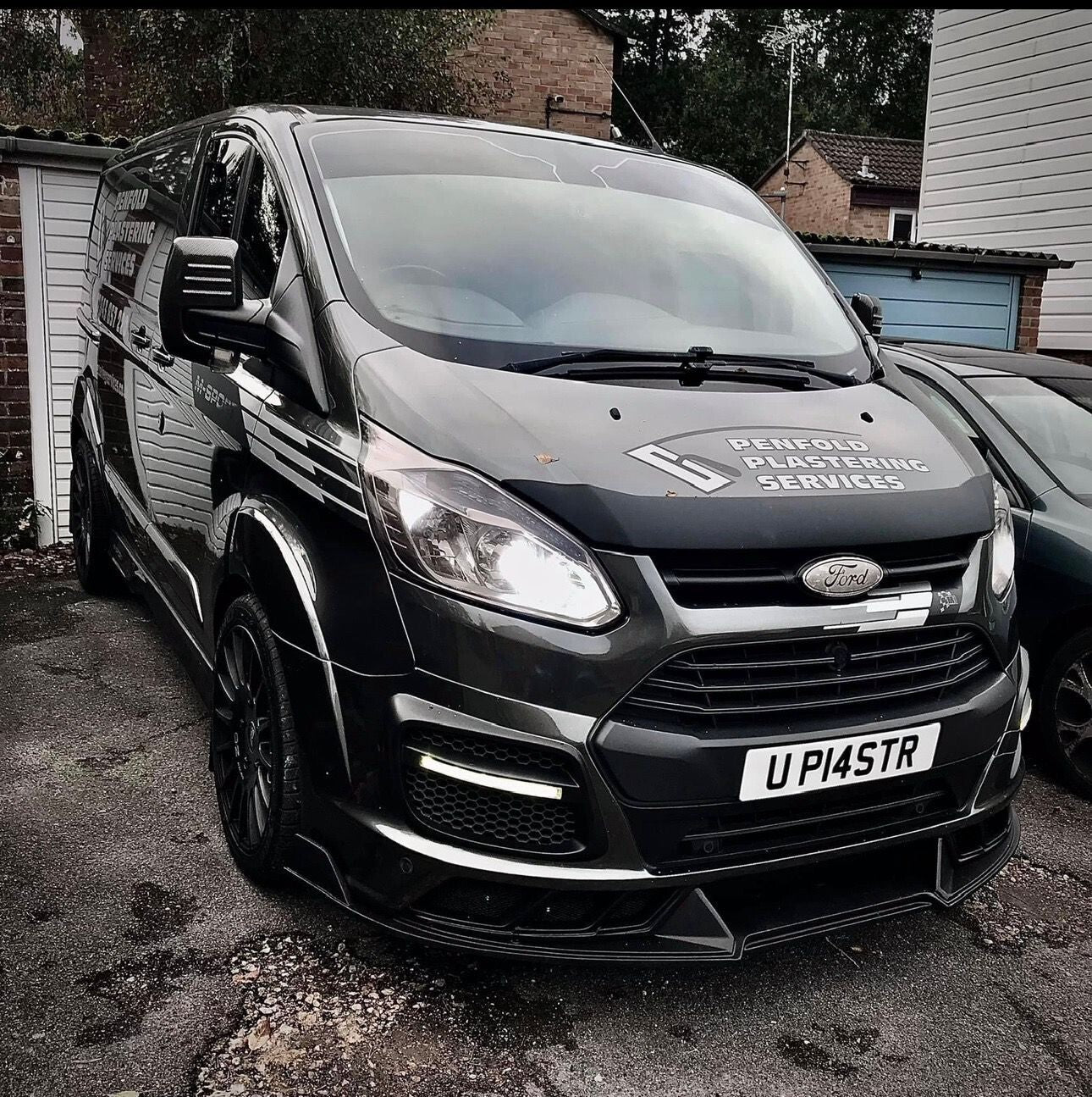 FORD TRANSIT CUSTOM- M SPORT FRONT SPLITTER 2013-2018