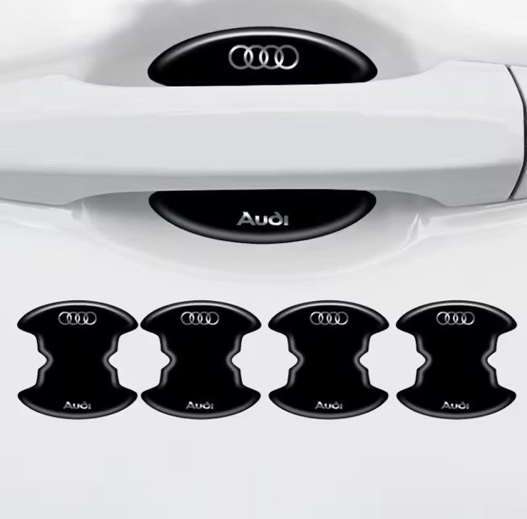 8Pcs Car Door Handle Anti-Scratch Protector Film Sticker Universal for Audi
