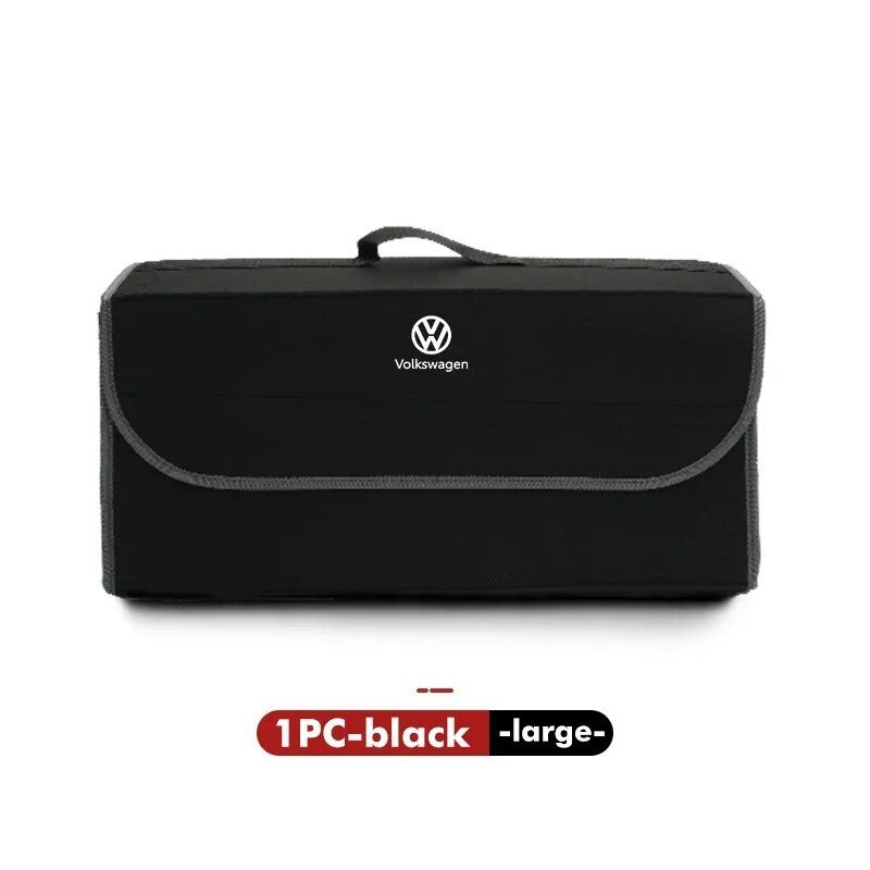 Foldable Car Trunk Organizer Storage Box for VW Passat Golf Tiguan Polo