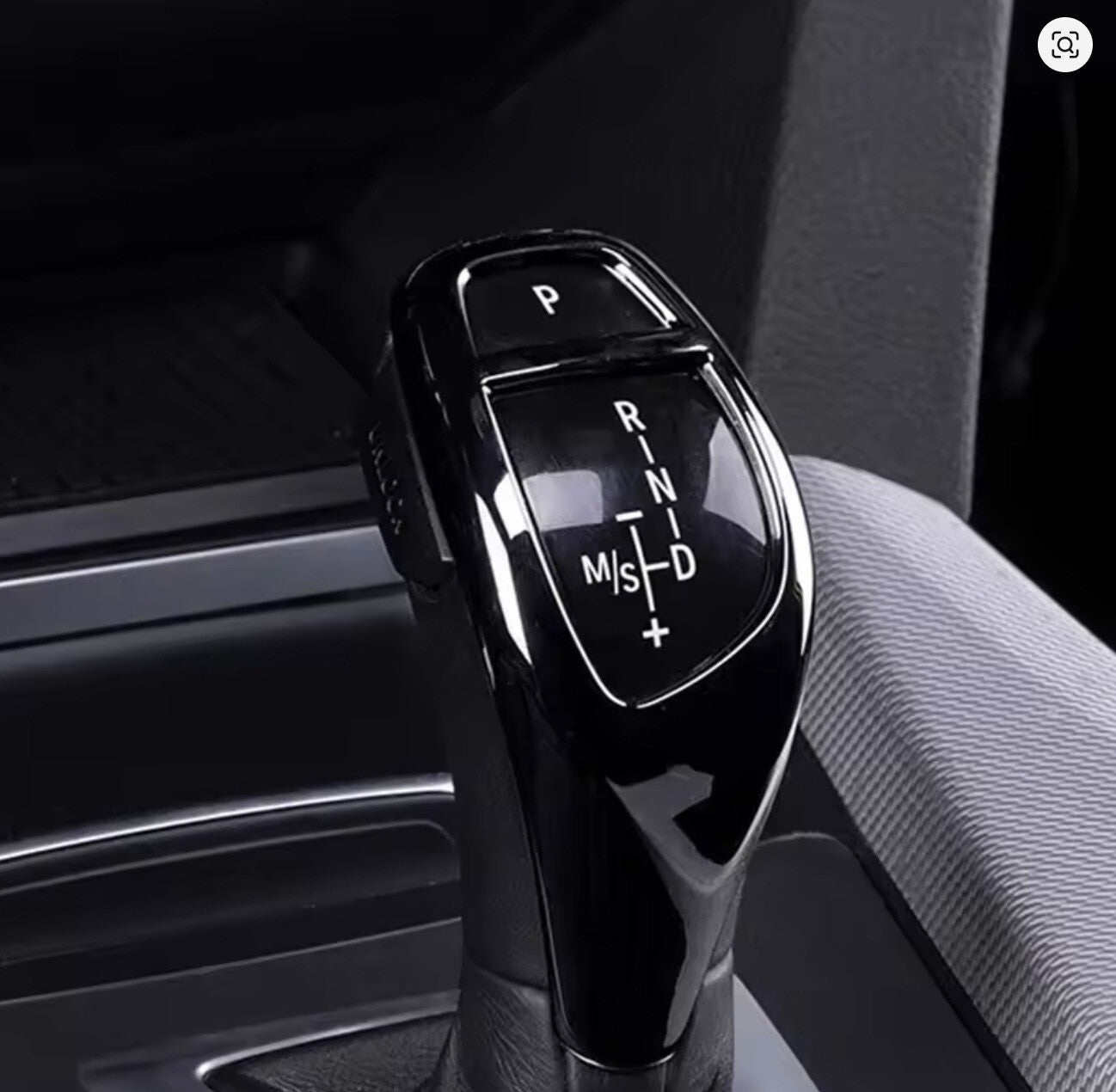 Gloss Black Automatic Gear Knob Trim Cover for BMW 1 2 3 5 7 X Series
