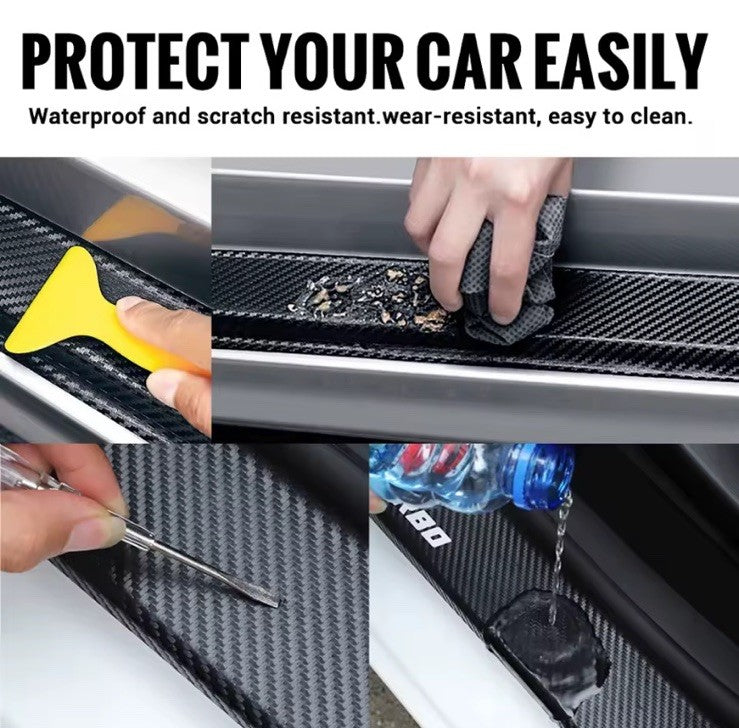 4PCS Car Door Sill Protective Strips For Citroen