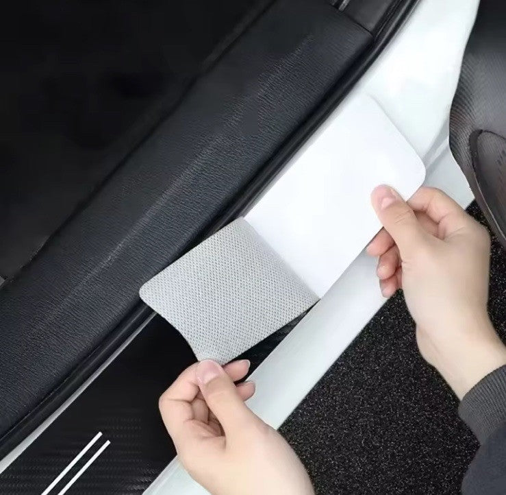 BMW Carbon Look Boot Sill Protective Sticker For All BMW Models