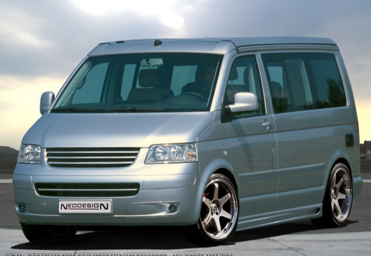 VW T5 , T6- Side Skirts (GTX), only for SWB