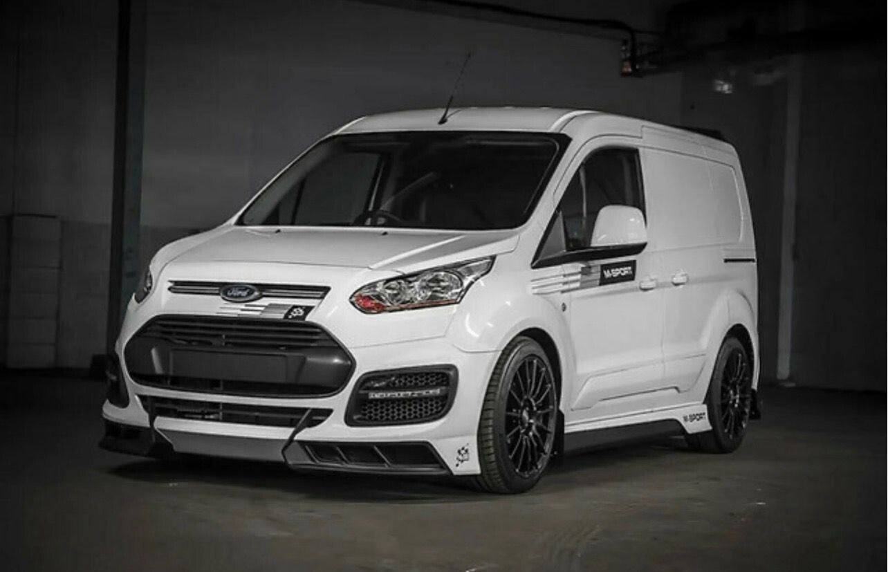 FORD TRANSIT CONNECT MK2- SWB M LOOK SIDE SKIRTS